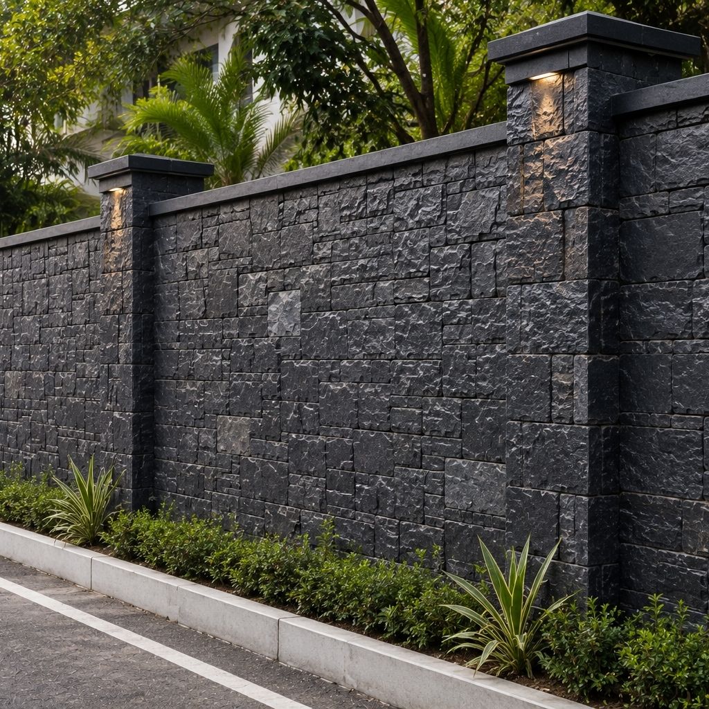 black_stone_compound_wall
