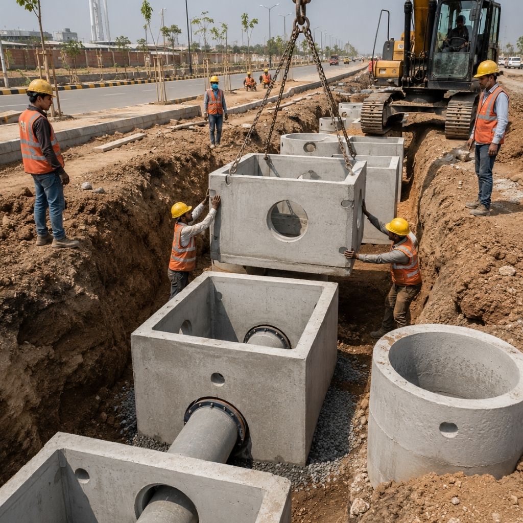rcc_precast_chamber_installation