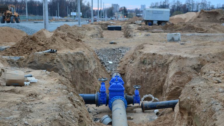 Underground Water Supply Pipeline