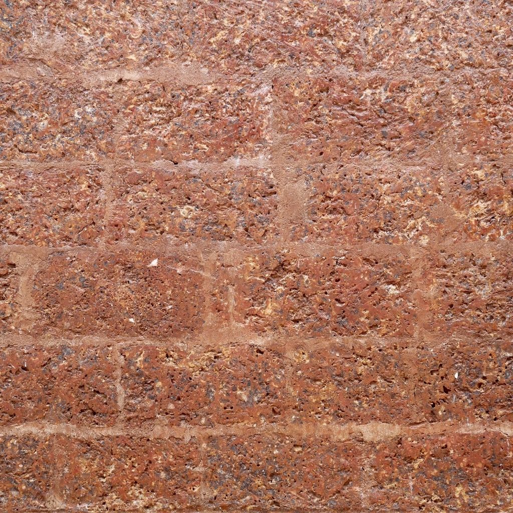 Laterite stone wall
